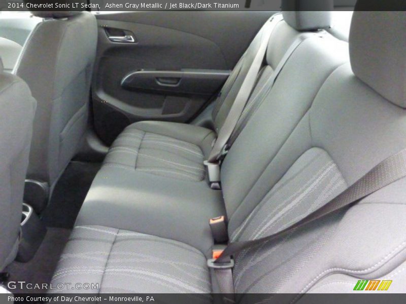 Ashen Gray Metallic / Jet Black/Dark Titanium 2014 Chevrolet Sonic LT Sedan