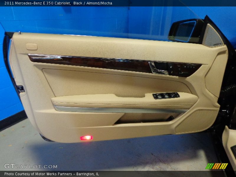 Black / Almond/Mocha 2011 Mercedes-Benz E 350 Cabriolet