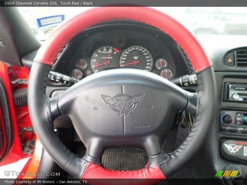 Torch Red / Black 2004 Chevrolet Corvette Z06