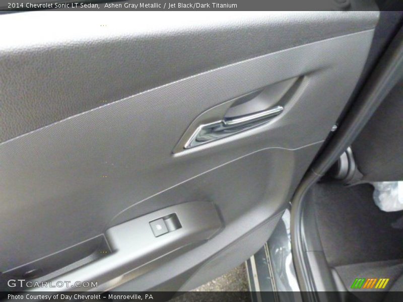 Ashen Gray Metallic / Jet Black/Dark Titanium 2014 Chevrolet Sonic LT Sedan