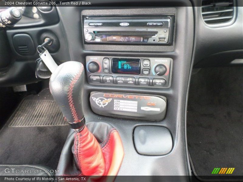 Torch Red / Black 2004 Chevrolet Corvette Z06