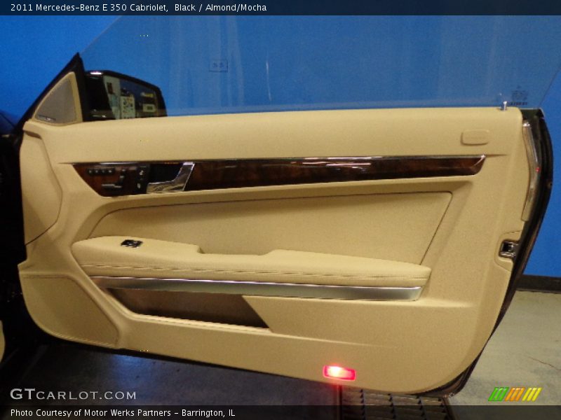 Black / Almond/Mocha 2011 Mercedes-Benz E 350 Cabriolet