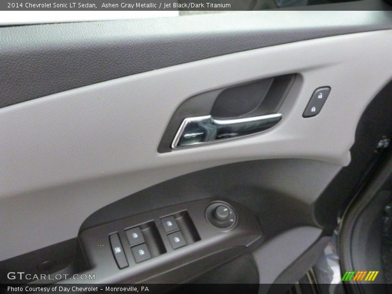 Ashen Gray Metallic / Jet Black/Dark Titanium 2014 Chevrolet Sonic LT Sedan