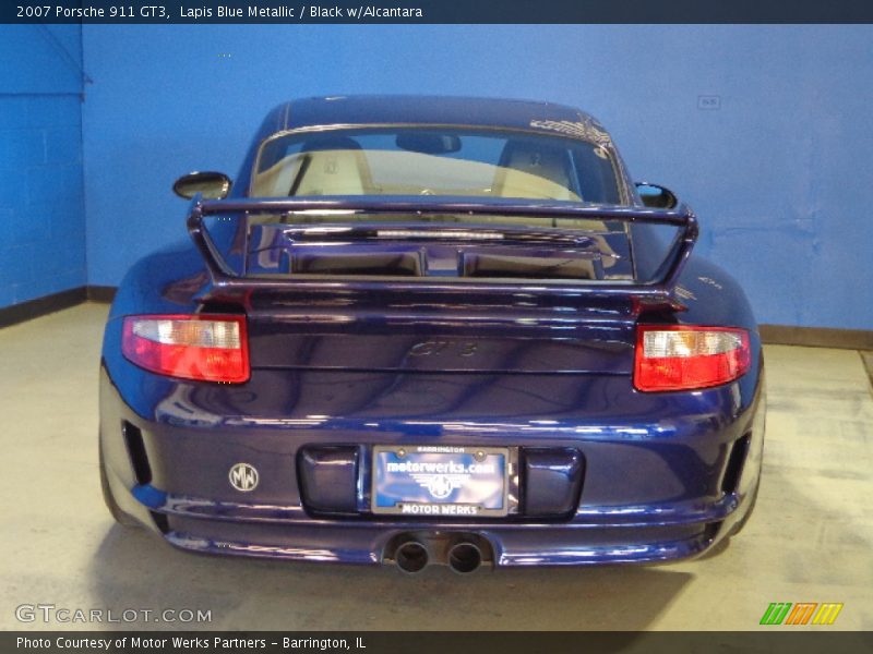 Lapis Blue Metallic / Black w/Alcantara 2007 Porsche 911 GT3