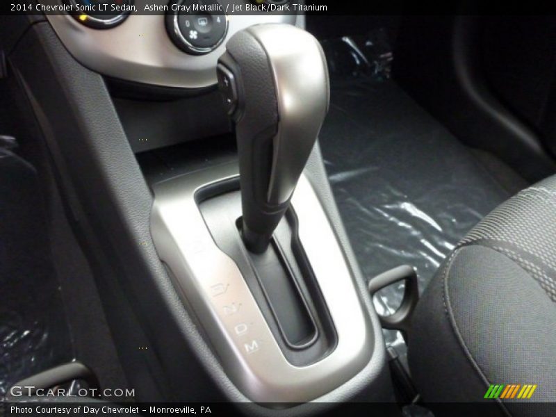 Ashen Gray Metallic / Jet Black/Dark Titanium 2014 Chevrolet Sonic LT Sedan