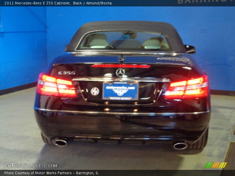 Black / Almond/Mocha 2011 Mercedes-Benz E 350 Cabriolet