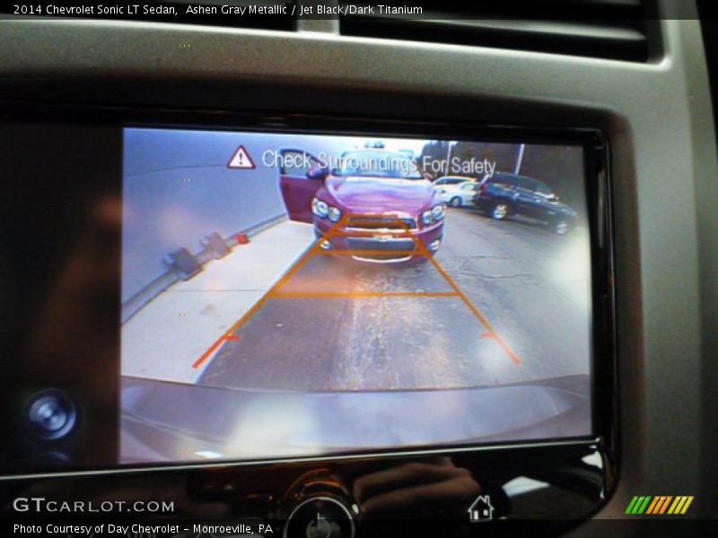 Ashen Gray Metallic / Jet Black/Dark Titanium 2014 Chevrolet Sonic LT Sedan