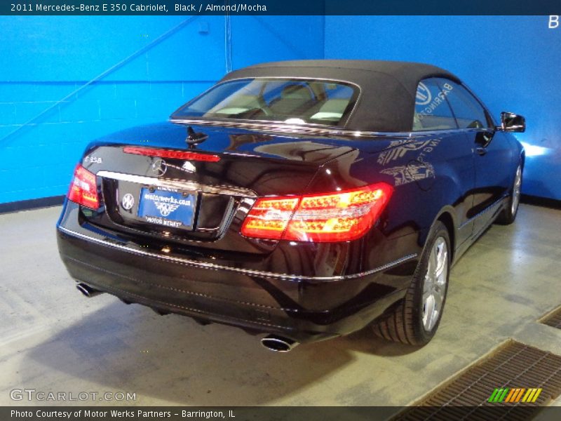 Black / Almond/Mocha 2011 Mercedes-Benz E 350 Cabriolet