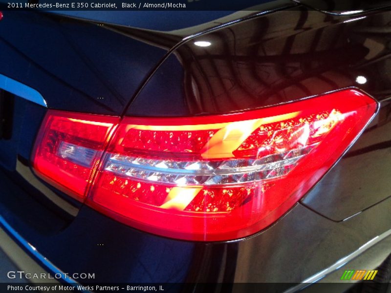 Black / Almond/Mocha 2011 Mercedes-Benz E 350 Cabriolet