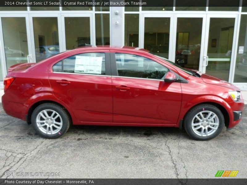  2014 Sonic LT Sedan Crystal Red Tintcoat