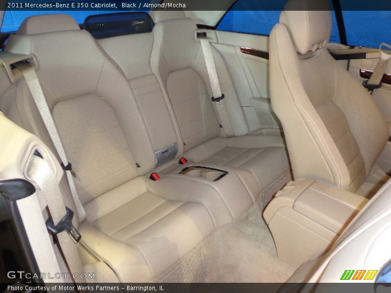 Black / Almond/Mocha 2011 Mercedes-Benz E 350 Cabriolet