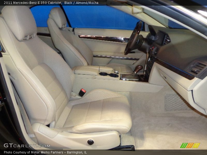 Black / Almond/Mocha 2011 Mercedes-Benz E 350 Cabriolet