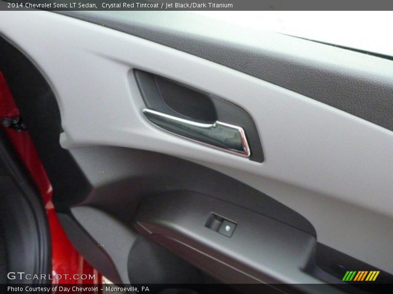 Crystal Red Tintcoat / Jet Black/Dark Titanium 2014 Chevrolet Sonic LT Sedan