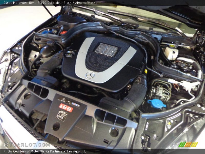 Black / Almond/Mocha 2011 Mercedes-Benz E 350 Cabriolet