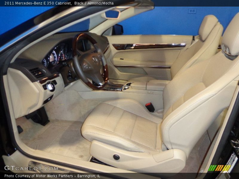 Black / Almond/Mocha 2011 Mercedes-Benz E 350 Cabriolet