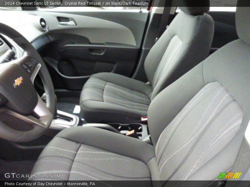 Front Seat of 2014 Sonic LT Sedan