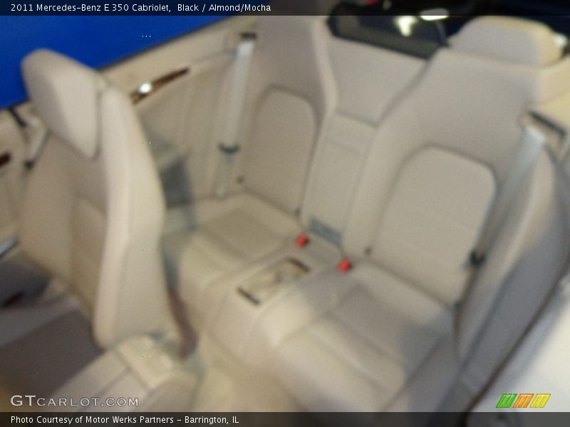 Black / Almond/Mocha 2011 Mercedes-Benz E 350 Cabriolet