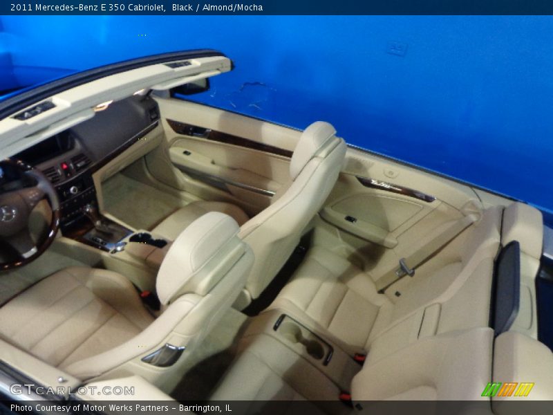 Black / Almond/Mocha 2011 Mercedes-Benz E 350 Cabriolet