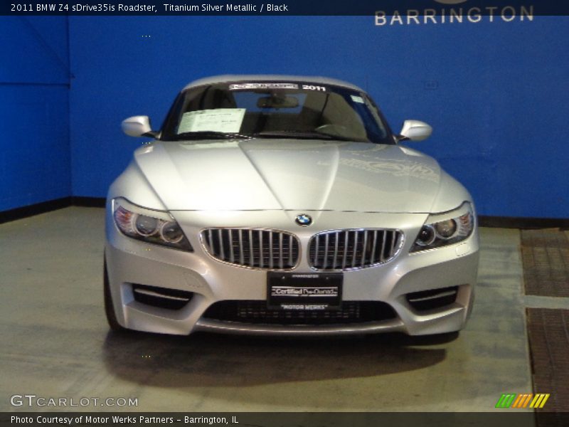 Titanium Silver Metallic / Black 2011 BMW Z4 sDrive35is Roadster