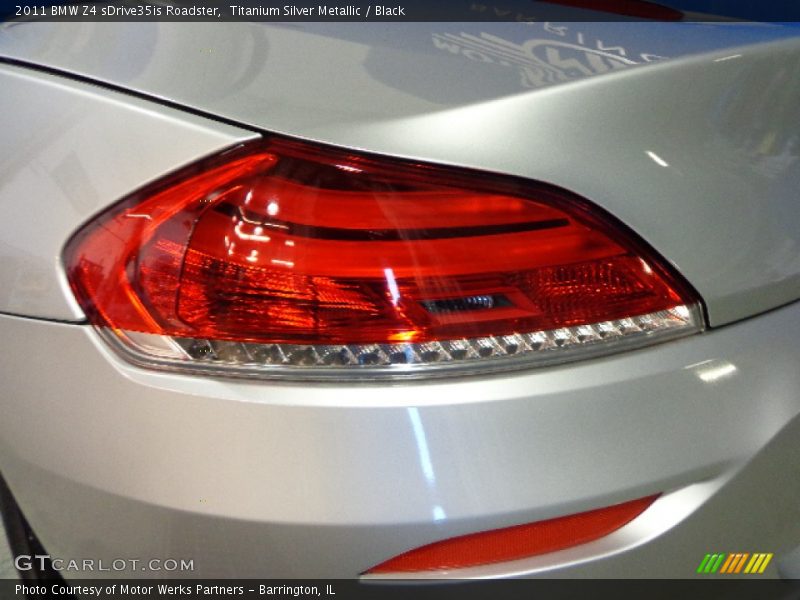 Titanium Silver Metallic / Black 2011 BMW Z4 sDrive35is Roadster