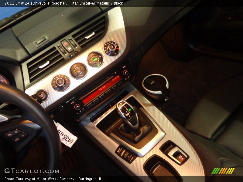 Titanium Silver Metallic / Black 2011 BMW Z4 sDrive35is Roadster