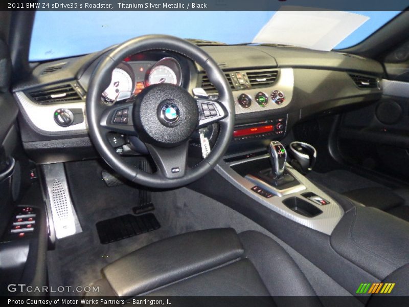 Black Interior - 2011 Z4 sDrive35is Roadster 