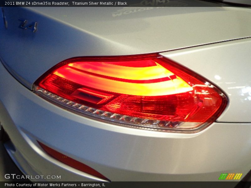 Titanium Silver Metallic / Black 2011 BMW Z4 sDrive35is Roadster
