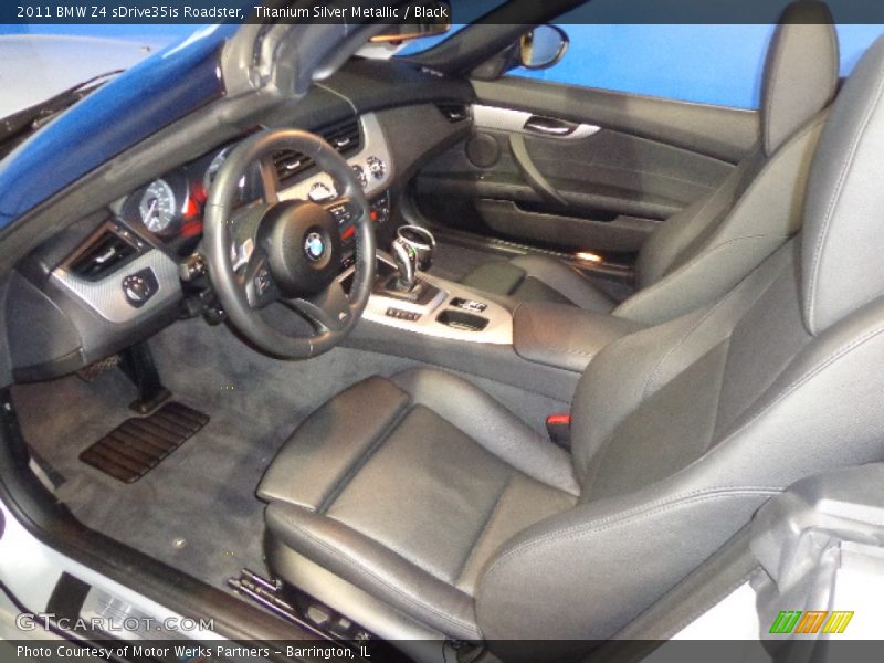 Black Interior - 2011 Z4 sDrive35is Roadster 