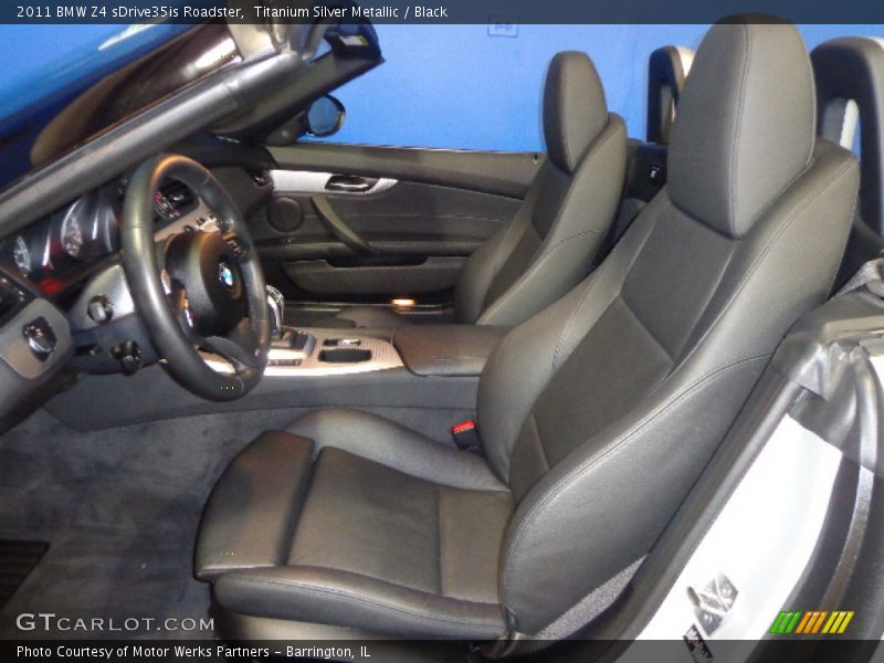 Front Seat of 2011 Z4 sDrive35is Roadster