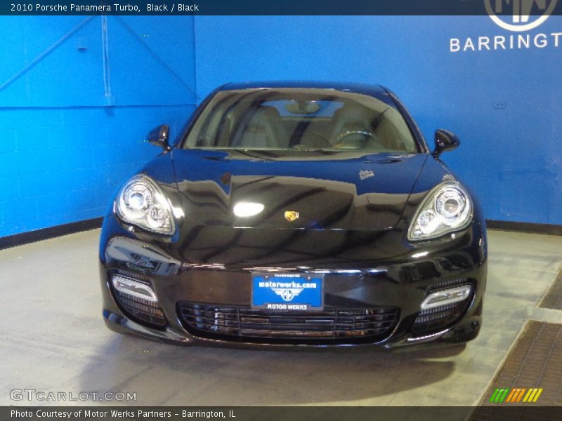 Black / Black 2010 Porsche Panamera Turbo