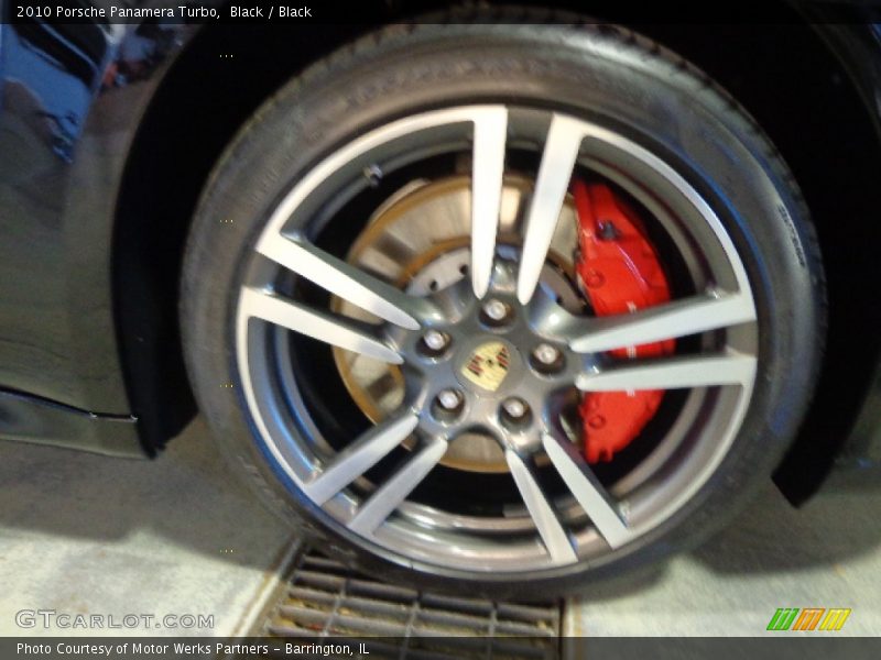 Black / Black 2010 Porsche Panamera Turbo
