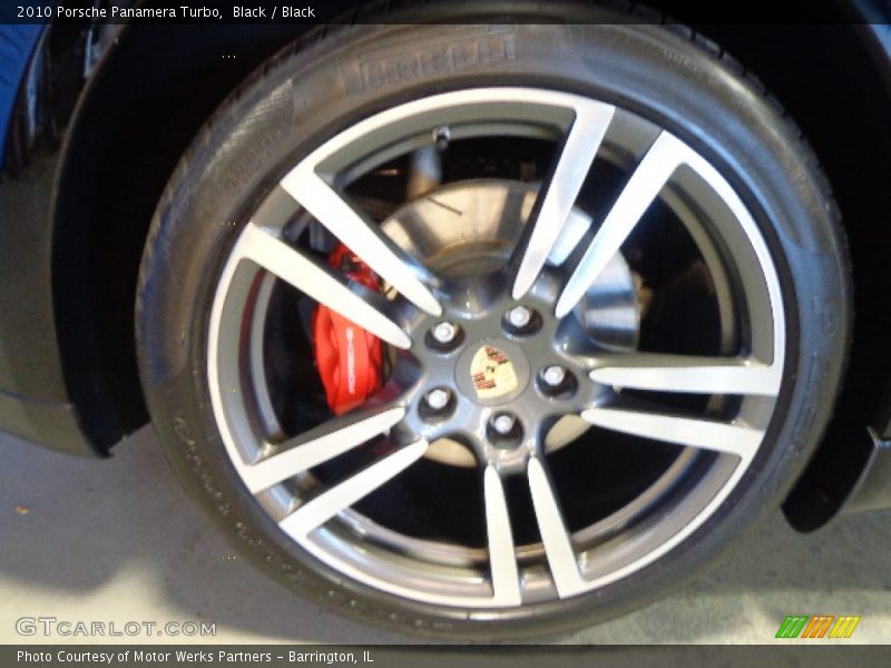 Black / Black 2010 Porsche Panamera Turbo