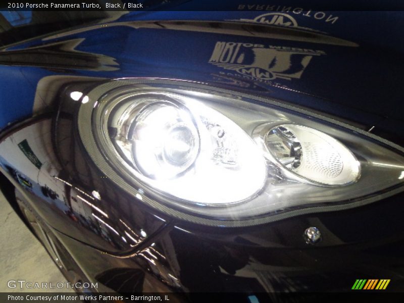 Black / Black 2010 Porsche Panamera Turbo