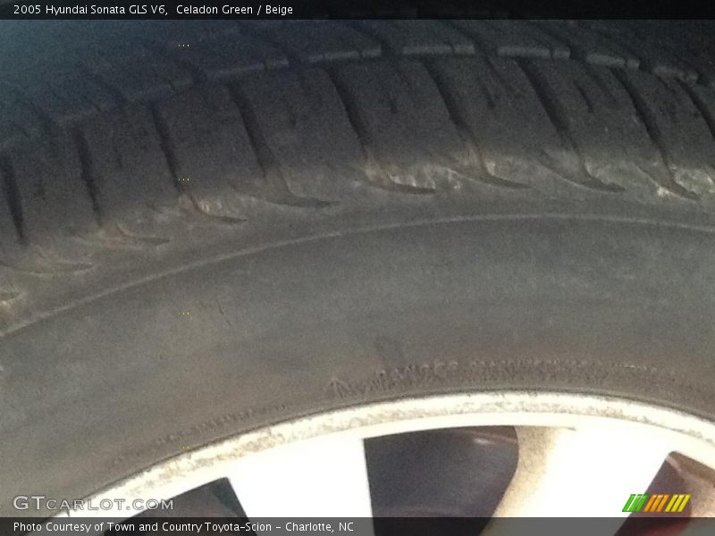 Celadon Green / Beige 2005 Hyundai Sonata GLS V6