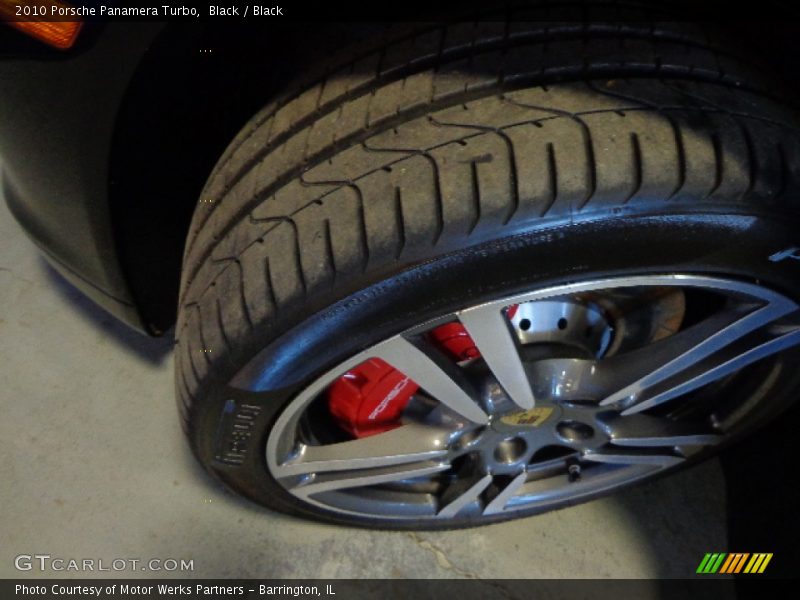 Black / Black 2010 Porsche Panamera Turbo