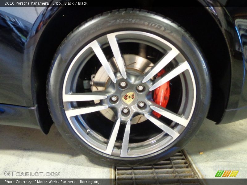 Black / Black 2010 Porsche Panamera Turbo
