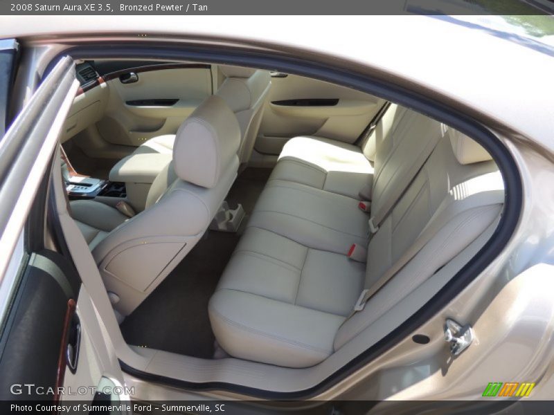 Bronzed Pewter / Tan 2008 Saturn Aura XE 3.5