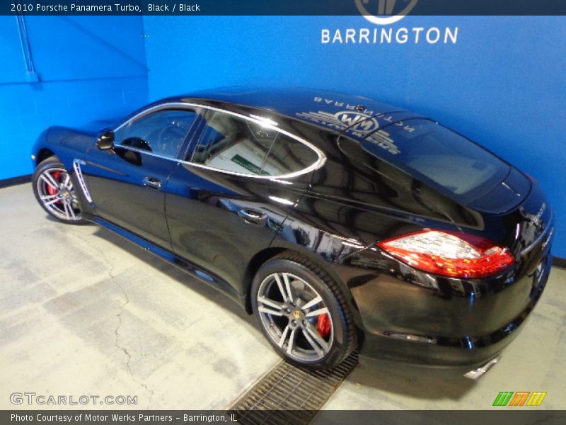 Black / Black 2010 Porsche Panamera Turbo