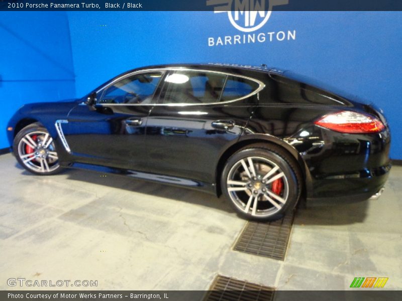 Black / Black 2010 Porsche Panamera Turbo