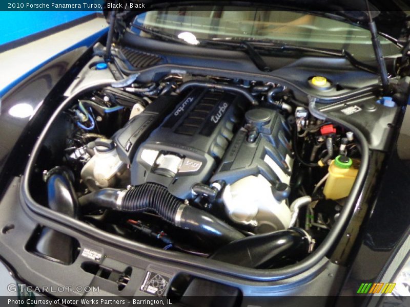 Black / Black 2010 Porsche Panamera Turbo