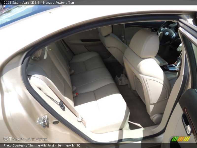 Bronzed Pewter / Tan 2008 Saturn Aura XE 3.5