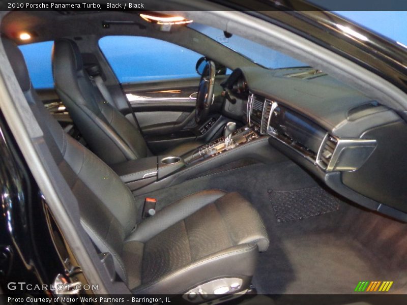 Black / Black 2010 Porsche Panamera Turbo