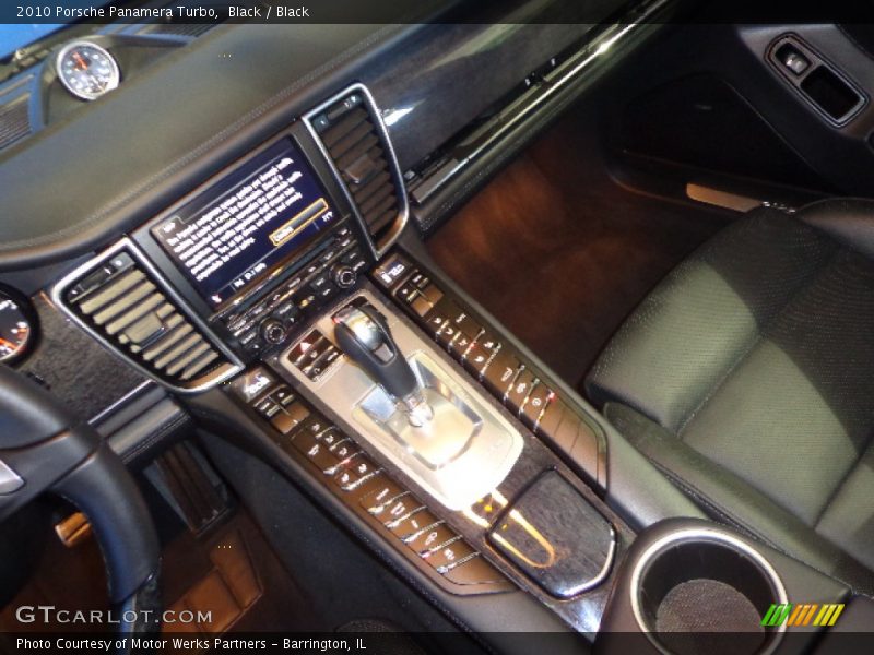 Black / Black 2010 Porsche Panamera Turbo