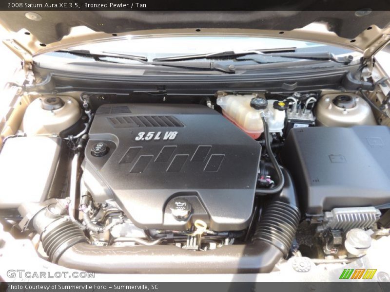 Bronzed Pewter / Tan 2008 Saturn Aura XE 3.5
