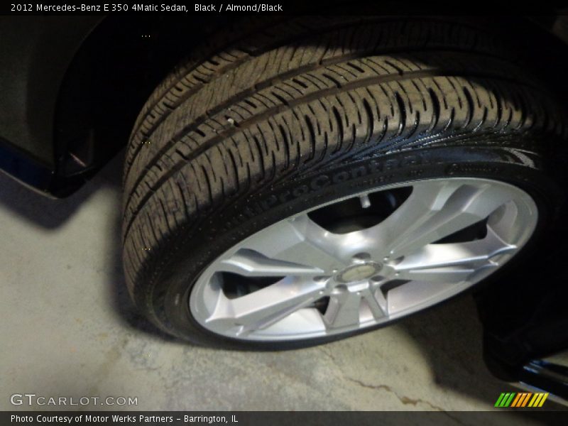 Black / Almond/Black 2012 Mercedes-Benz E 350 4Matic Sedan