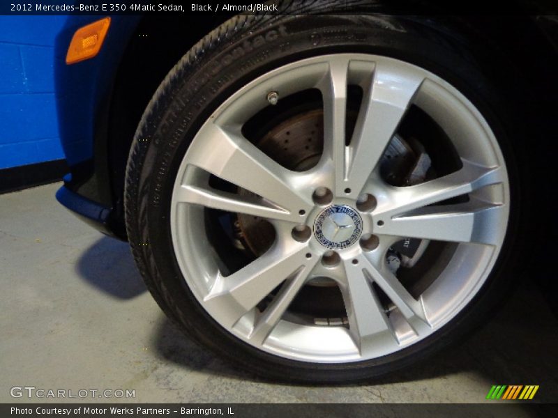 Black / Almond/Black 2012 Mercedes-Benz E 350 4Matic Sedan