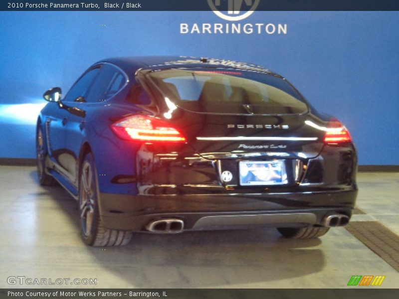 Black / Black 2010 Porsche Panamera Turbo
