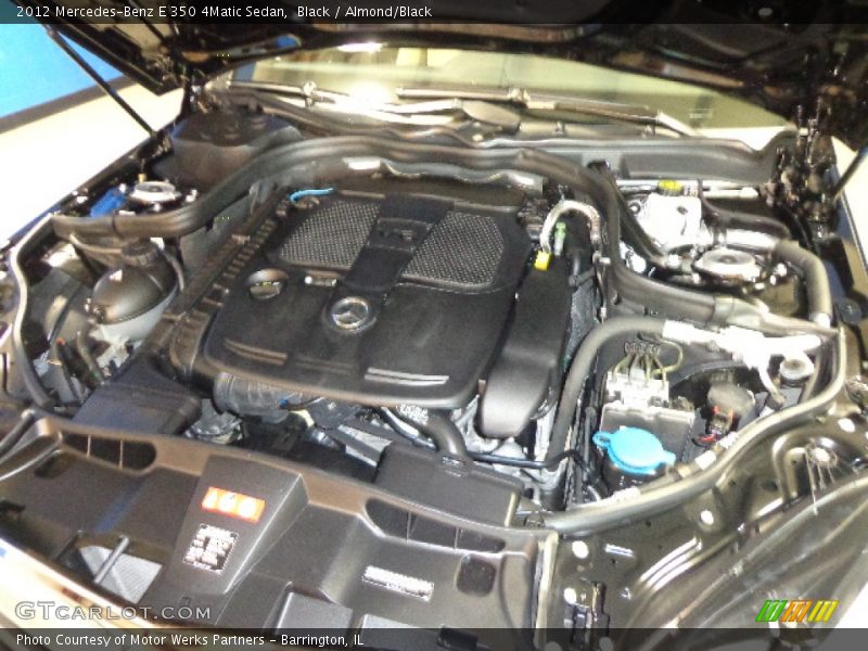 Black / Almond/Black 2012 Mercedes-Benz E 350 4Matic Sedan