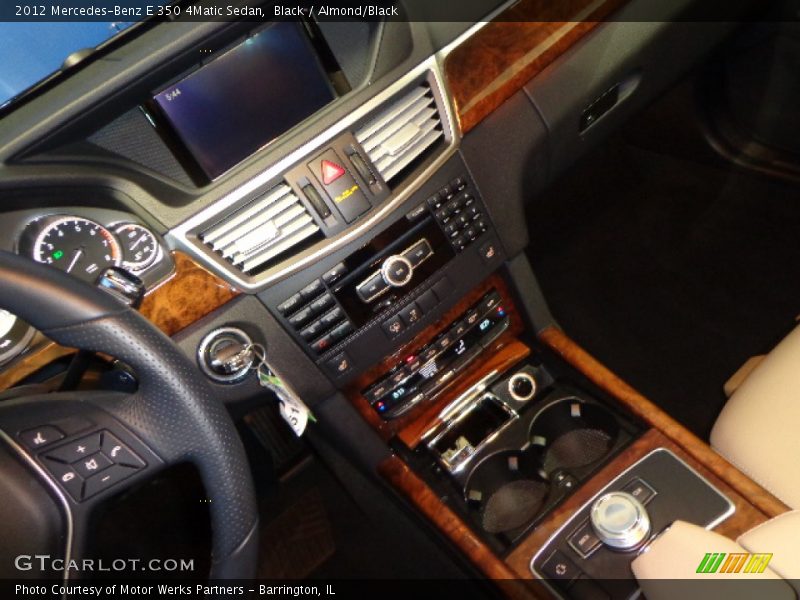 Black / Almond/Black 2012 Mercedes-Benz E 350 4Matic Sedan