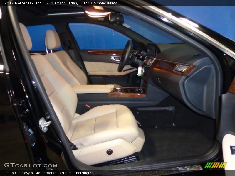 Black / Almond/Black 2012 Mercedes-Benz E 350 4Matic Sedan